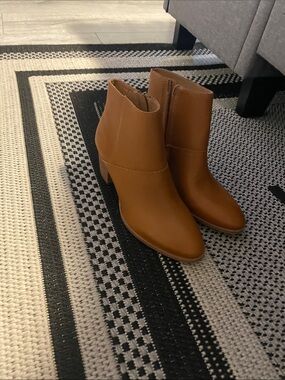 Madewell leather ankle boots